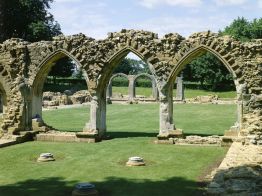 Hailes Abbey . Courtesy of English Heritage in the Cotswolds